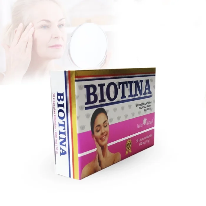 Biotina x 30 Capsulas Caja - Imagen 1