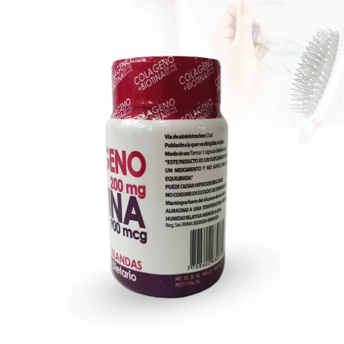 Colageno + Biotina x 30 Capsulas - Imagen 2