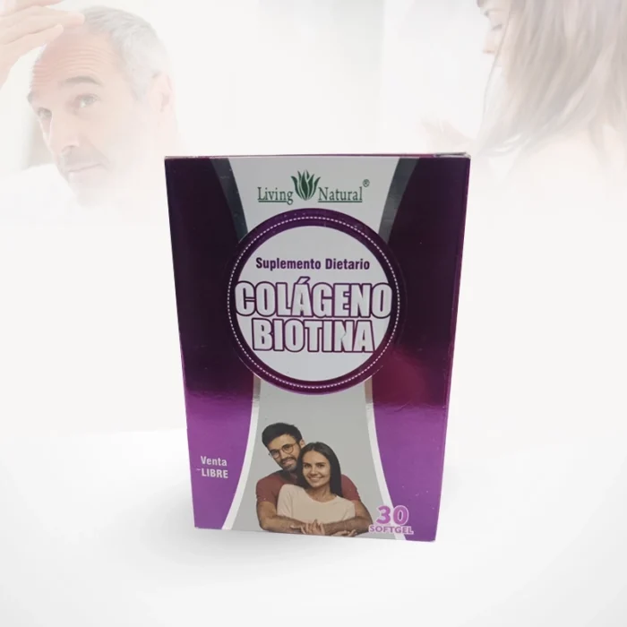 Colageno + Biotina x 30 Capsulas Caja - Imagen 1