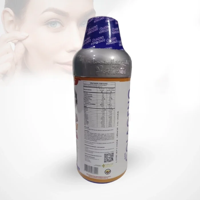 Colageno Hidrolizado Durazno 1000 ml. - Imagen 2