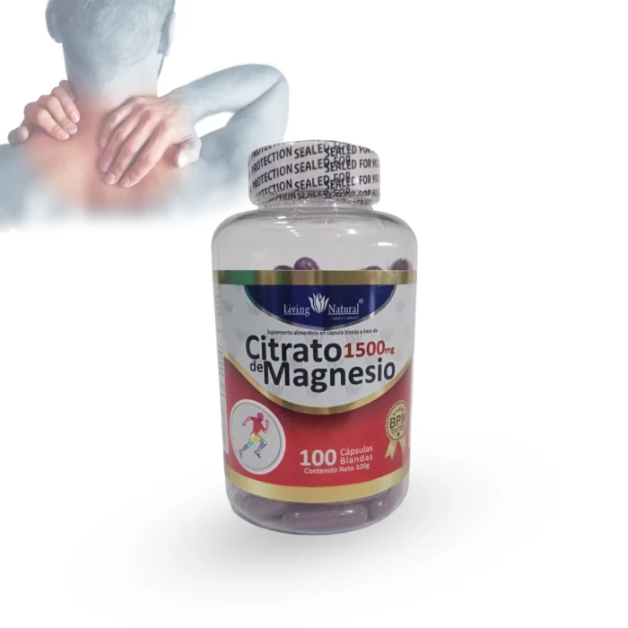 Citrato de Magnesio x 100 Capsulas - Imagen 1