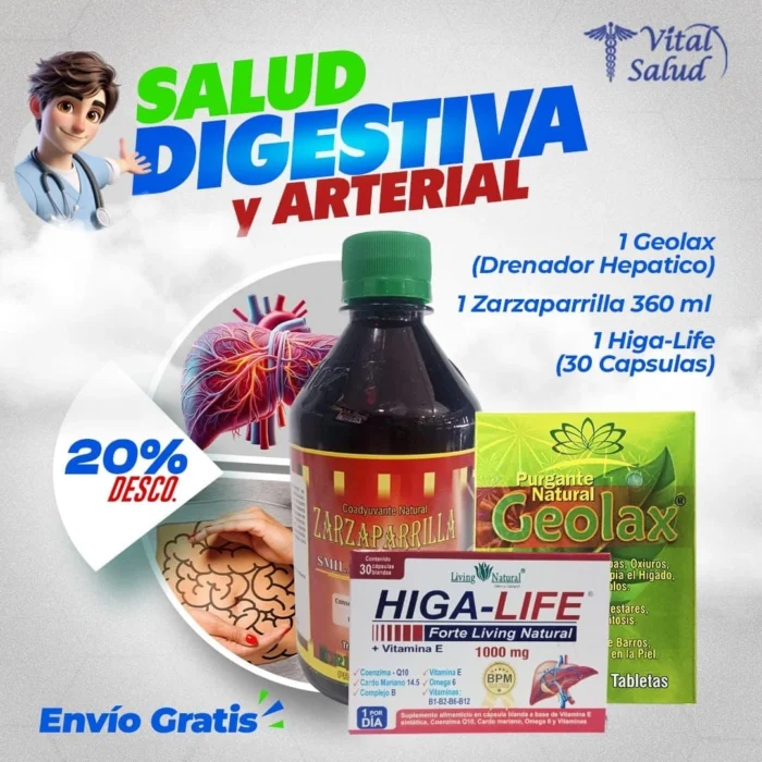 Combo Salud Digestiva y Arterial - Image 1