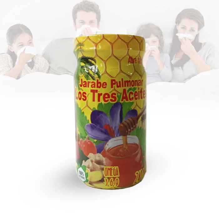 Jarabe Pulmonar Tres Aceites 240 ml. - Imagen 1
