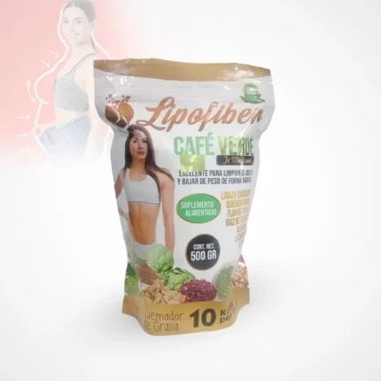 Fibra Cafe Verde Lipofiber 500 g.