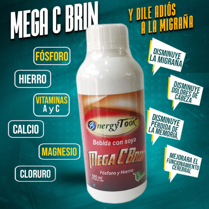 Promocion Relampago: 1 Mega Cbrin 500 ml + 1 Caja de Vitacerebrina (10 Ampolletas bebibles - 20 Capsulas) - Imagen 2
