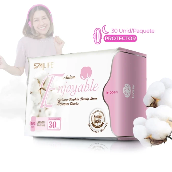 Protectores Diarios ENJOYABLE (30 Unidades Paq.) - Imagen 1