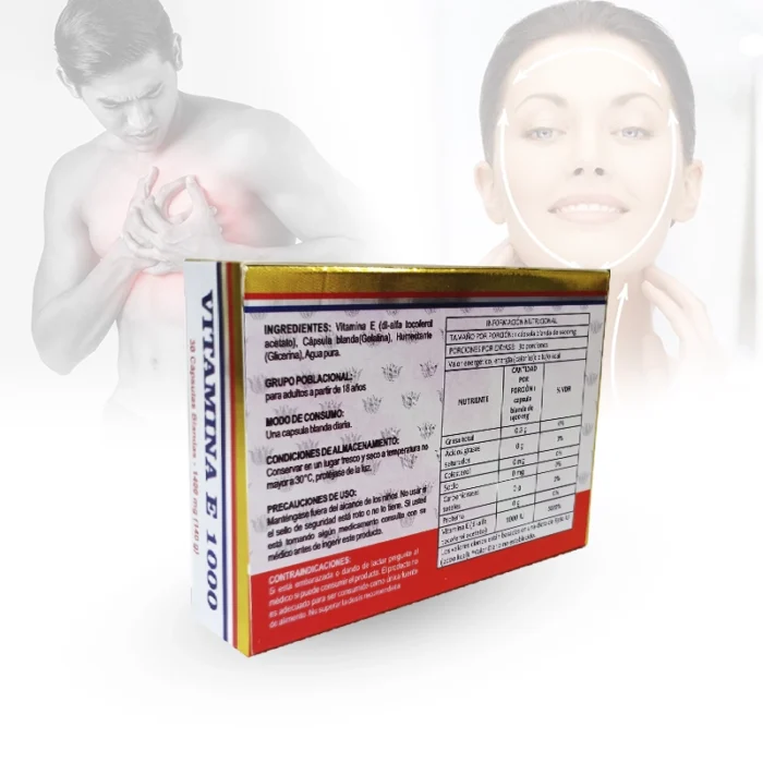Vitamina E x 30 Capsulas Caja - Imagen 2