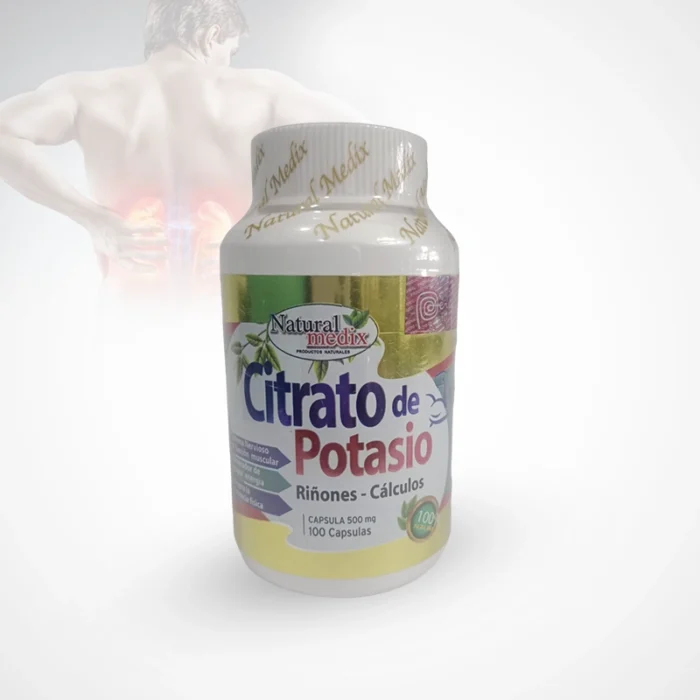 Citrato de Potasio x 100 Capsulas - Image 1