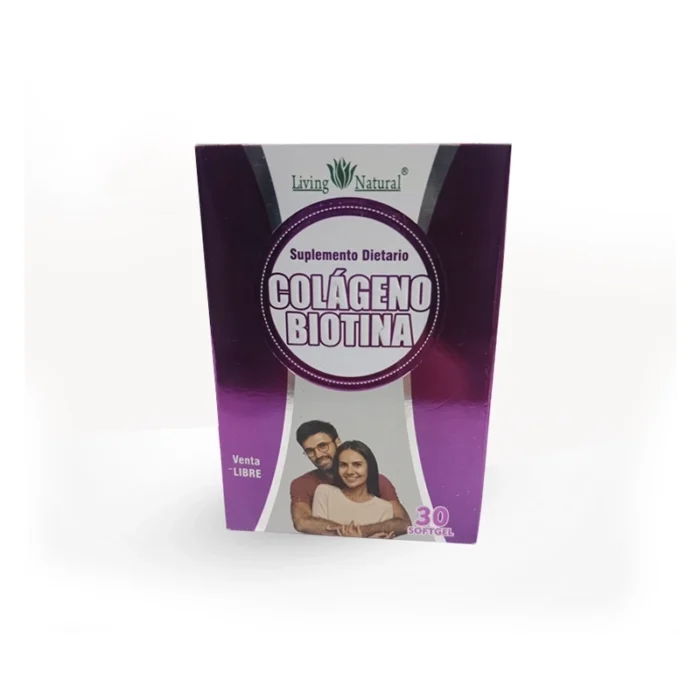 Colageno + Biotina x 30 Capsulas Caja - Image 2