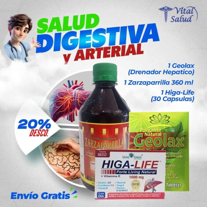Combo Salud Digestiva y Arterial - Imagen 1