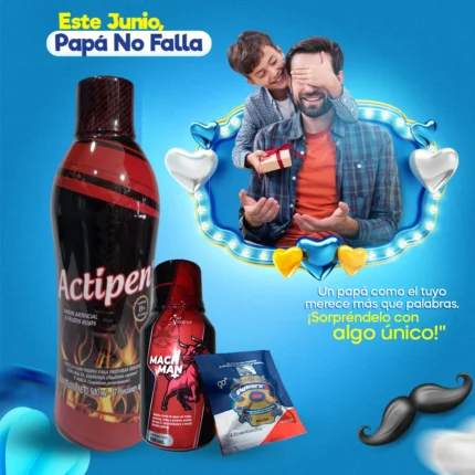 Mega Combo: 1 Actipen + 1 MachMan + 1 Powersx