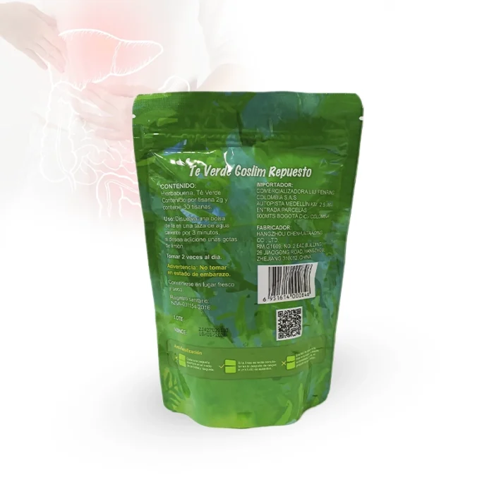 Te verde Goslim Liu x 30 tisanas - Image 2