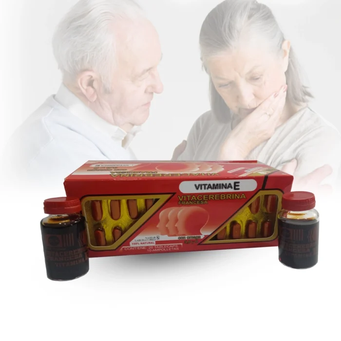 Vitacerebrina x 10 Ampolletas - 20 Capsulas Vitacerebrina x 10 Ampolletas - 20 Capsulas - Image 1