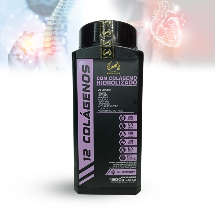 12 Colagenos Hidrolizado Efervescente 1200 g. 12 Colagenos Hidrolizado Efervescente 1200 g. - Image 1