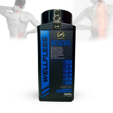 Citrato de Calcio Hidrolizado Efervescente 1200 g.