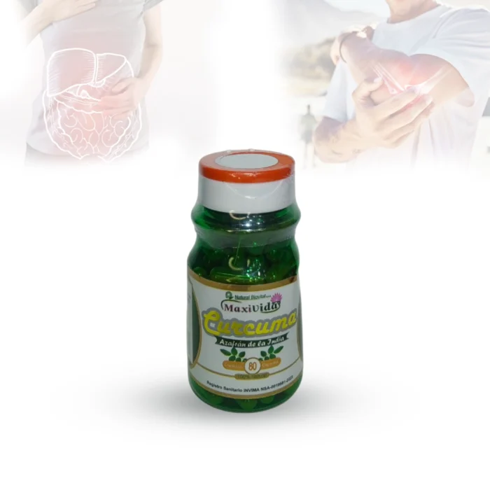 Curcuma x 80 Capsulas - Image 1