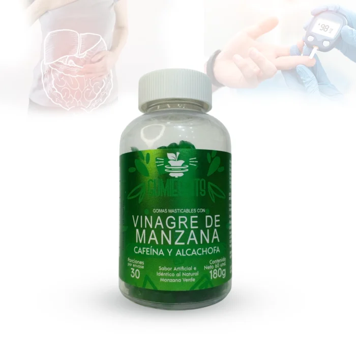 Gomas Vinagre de manzana x 60 und. Gomas Vinagre de Manzana x 60 - Image 1