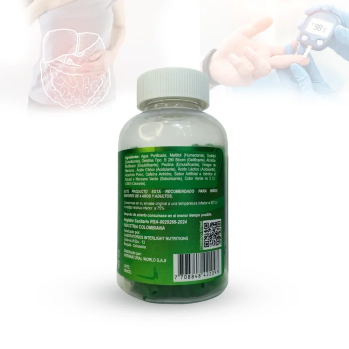 Gomas Vinagre de Manzana x 60 - Image 2