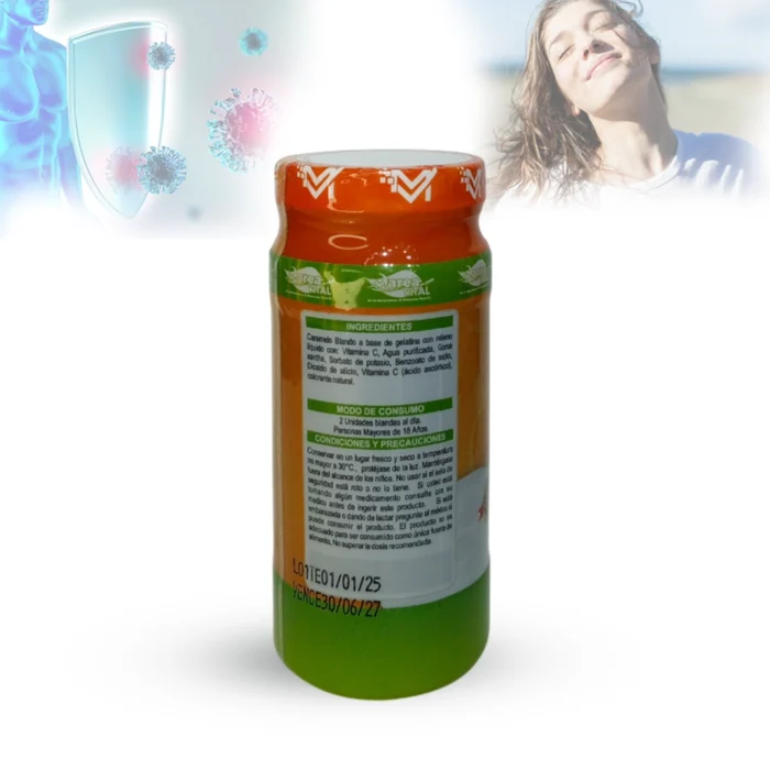 Vitamina C x 100 Capsulas MV - Image 2