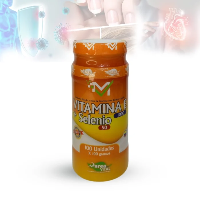 Vitamina E + Selenio x 100 Capsulas MV Vitamina E + Selenio x 100 Capsulas MV - Image 1