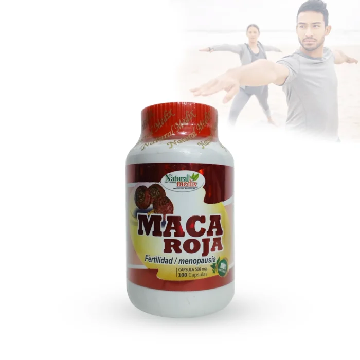 Maca Roja x 100 Capsulas Maca Roja x 100 Capsulas - Image 1