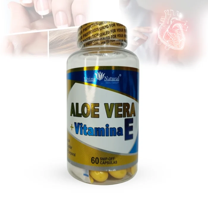 Vitamina E Facial Aloe Vera x 60 Burbujas - Image 2